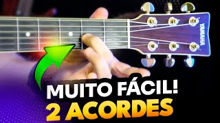 Aprenda 5 Músicas Gospel no Violão com 2 Acordes [upl. by Paver837]