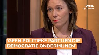 Minister Hanke Bruins Slot geen politieke partijen die democratie ondermijnen [upl. by Aynahs]