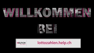 Lottozahlen Schweiz  Swiss Lotto und EuroMillions  lottozahlenhelpch [upl. by Anawit]