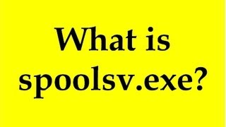 What is spoolsvexe [upl. by Hairem618]