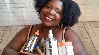 MELANIN HAIR CARE REVIEW  MY REAL THOUGHTS [upl. by Donny]