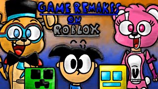 Video Game Recreations on Roblox [upl. by Constancia]