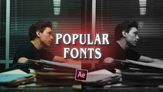 25 aesthetic fonts u should use ◡̈ [upl. by Will608]