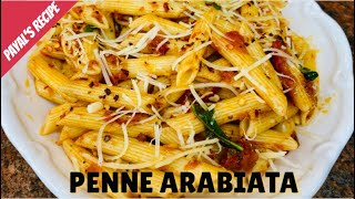 Penne Arrabiata Pasta Recipe  Penne Allarrabbiata  Italian Cuisine  Cucina Italiana [upl. by Noitna733]