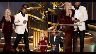 Christina Applegate cries as crowd gives her standing ovation at Emmys 2024 amid MS battle [upl. by Nickie769]