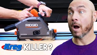 Now We Know Everything About the RIDGID Track Saw [upl. by Oribel]