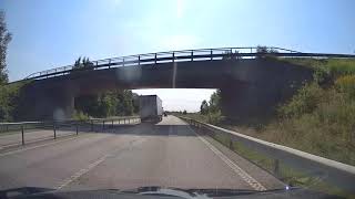 3 Driving in Sweden  Alvesta to Laholm [upl. by Namilus]