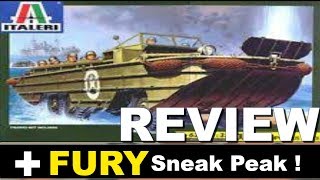 Italeri 135 DUKW Review  FURY project Sneak Peak [upl. by Christian]