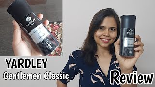 Yardley London Gentleman Classic Deodorant Body Spray for Men  Yardley Gentleman Classic Deo Review [upl. by Henrik45]