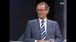 Valg 1989 1 Partilederdebatt med Jan P Syse samlet [upl. by Anders]