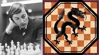 Karpov Slays The Dragon With A Double Rook Sacrifice [upl. by Avan]