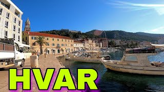 Hvar Croatia Walking Tour [upl. by Waldemar]