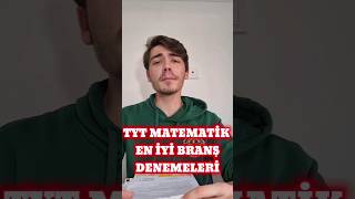 TYT MATEMATİK EN İYİ BRANŞ DENEMELERİ  Yks deneme önerileri yks2024 tytmatematik 345 [upl. by Dimitris280]