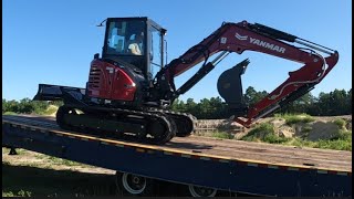 2022 Yanmar VIO55 MiniExcavator With LD18 Attachments Same as Chriss  Delivery Day [upl. by Nnairahs49]