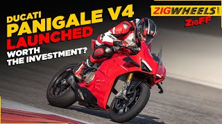 Ducati Panigale V4 Launched In India  Specifications Features Price amp More  ZigFF [upl. by Omura776]