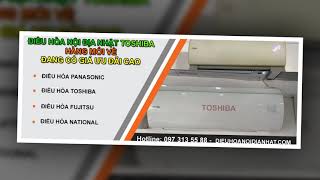 Điều hòa nội địa Nhật Toshiba RAS402PDR Đẹp Chất Giá Tốt [upl. by Aikimat]