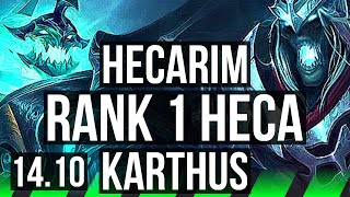 HECARIM vs EVELYNN JGL  Rank 2 Heca 13213 Legendary 700 games  JP Challenger  149 [upl. by Anastase397]