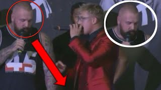 Was Jake Paul Wearing High Heels At The Deji vs Jake Paul Press Conference highlights [upl. by Hteik]