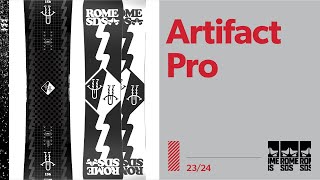 2024 Rome Artifact Pro Snowboard [upl. by Hayotal]