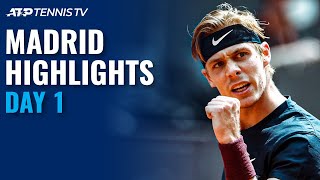 Fucsovics Battles Bublik Shapovalov De Minaur Feature  Madrid 2021 Day 1 Highlights [upl. by Ttsepmet]