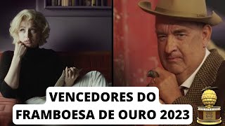 Vencedores do Framboesa de Ouro 2023 [upl. by Annoek516]