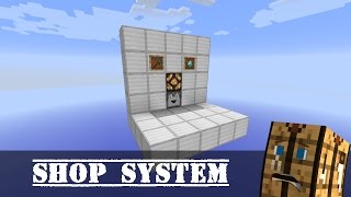 Minecraft  Redstone  Shop System [upl. by Athalia613]