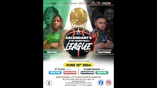 Ascendants U25 Basketball League Tournament Finals June 15 2024 [upl. by Dorkas762]