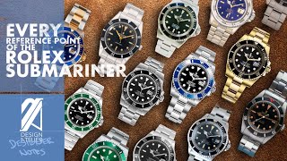 Every Reference Point Of The Rolex Submariner From 1953 to 2020 [upl. by Giulio484]