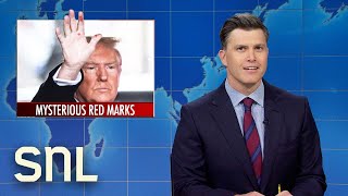 Weekend Update Trump Sports Mysterious Hand Rash CNN Cancels Republican Debate  SNL [upl. by Shannan]