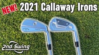 New Callaway Golf Irons Test amp Comparison  Callaway Apex MB 2020 and Callaway X Forged CB 2021 [upl. by Solley788]