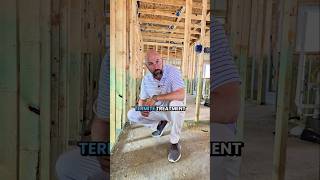 Termite treatment is nonnegotiable in new construction termites newconstruction homebuilder [upl. by Eldnek]