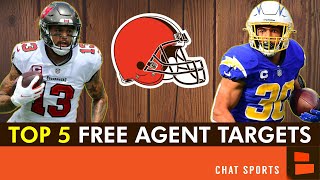 Cleveland Browns Top 5 Free Agent Targets After Hiring Ken Dorsey Ft Mike Evans [upl. by Bristow]