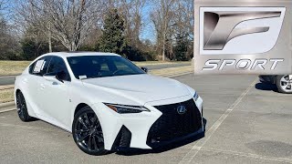 2024 Lexus IS 350 F Sport POV Start Up Test Drive Walkaround and Review [upl. by Meensat]