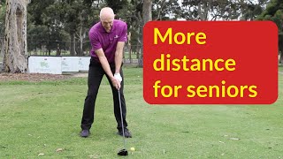 Best senior golf swing for distance [upl. by Gaddi]