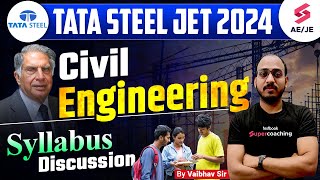 TATA Steel JET 2024 Civil Syllabus  TATA Steel JET Civil Syllabus 2024 [upl. by Darnoc]