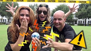 SHOCKBALL CHALLENGE MET MIJN OUDERS ⚡JOY BEAUTYNEZZ ⚡ [upl. by Damas]