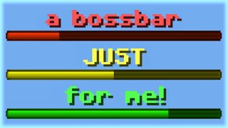 Player Specific Bossbars in Minecraft [upl. by Nauqyaj88]