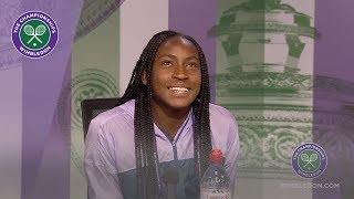 Coco Gauff Wimbledon 2019 Third Round Press Conference [upl. by Dib]