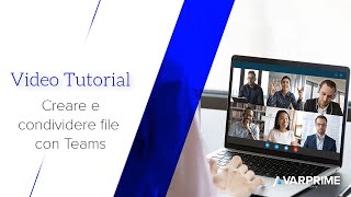 Videopillole Microsoft Teams creare e condividere file [upl. by Airdnazxela]