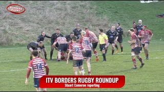 ITV BORDERS RUGBY ROUNDUP  LASSWADE v PEEBLES  181223 [upl. by Kenna]