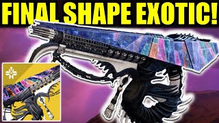 Destiny 2 New FINAL SHAPE Exotic  Tessellation Gameplay [upl. by Joses]