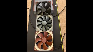 short Noctua NFA14 vs NFP14  Full Review Linked Below [upl. by Einnaf]