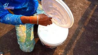 Exterior cement primer mixing with water [upl. by Creath]