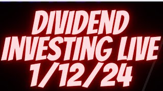 Dividend Investing Strategy 8PM to 9PM  11224 [upl. by Ydnak504]