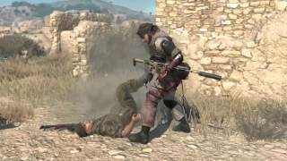 Metal Gear Solid 5 Phantom Pain All CQC Animation [upl. by Lletnwahs]