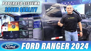 Ford Ranger 2024 Poderoso Sistema Sound Quality [upl. by Skipton]