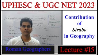 Roman Geographers II Contribution of Strabo II Lecture15 II Geographical Thought II Human Geography [upl. by Enelyahs545]