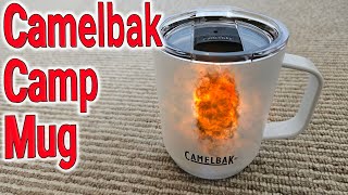 Camelbak Camp Mug vacuum insulated horizon range first look [upl. by Gavrah]