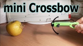 How to make a mini Crossbow [upl. by Ibok]