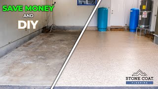 Watch This before you Waste THOUSANDS trying to Renew your Garage Floor  Stone Coat Epoxy [upl. by Innes523]